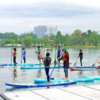 Paddle & Peace: SUP Fun at Taman Tasik Titiwangsa