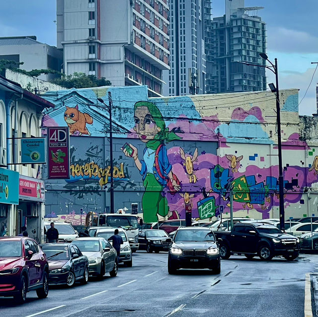 📍 Kwai Chai Hong - Street Art ในย่านไชน่าทาวน์ KL