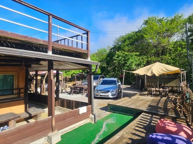 We went to this pension at Inje for a retreat