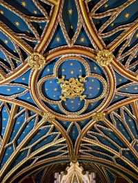 A display of treasure from top to bottom: carved, gilded, painted, sculpted, engraved riches in every imaginable material by the finest artists