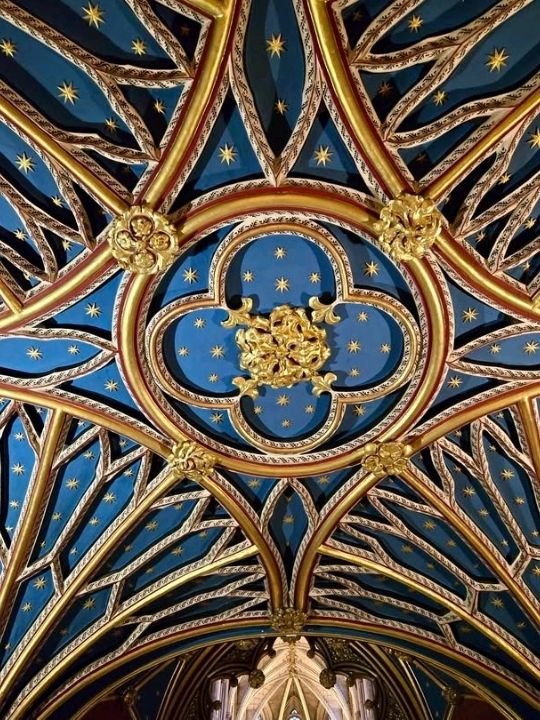 A display of treasure from top to bottom: carved, gilded, painted, sculpted, engraved riches in every imaginable material by the finest artists