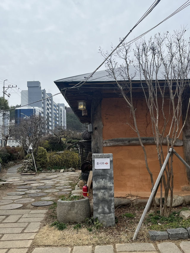 기장 한옥 감성카페🌿 넓은 마당 있는 프레스트 방문기