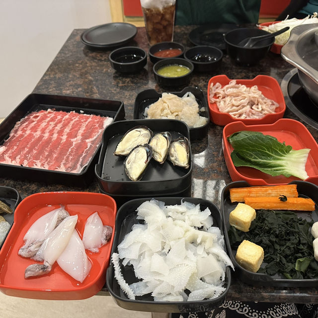 ตะลุยกินTensai Yakiniku & Shabu สาขาเดอะโฟร์ทสาย 4