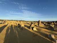 Pinnacles during sunset