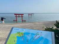 【大魚神社の海中鳥居】潮の満ち引きが生む神秘の絶景⛩️🌊