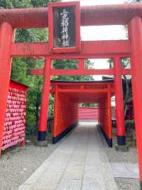 【最強インスタ映え神社】 鳥居が映える犬山の稲荷神社