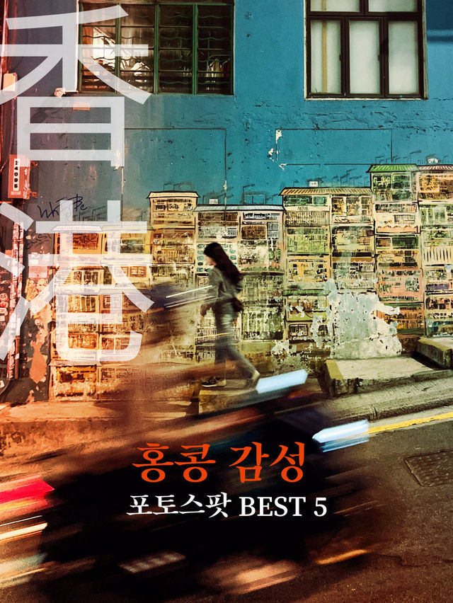 홍콩 감성 포토스팟 BEST 5 총정리📸