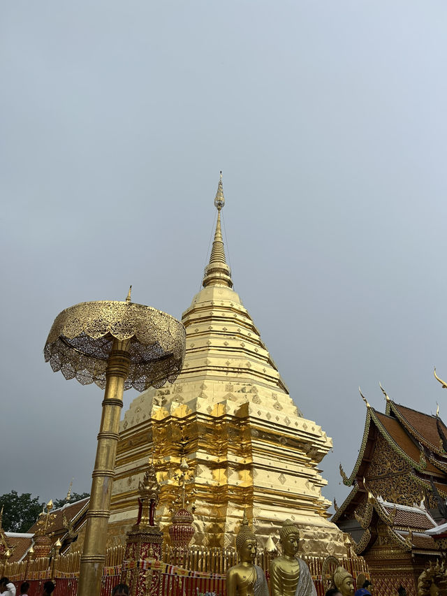 วัดพระธาตุดอยสุเทพราชวรวิหาร🙏🏻✨🌺