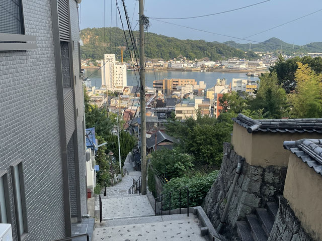 石階與夕陽，邂逅浪漫尾道