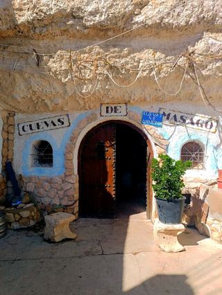 A new landmark for hidden bars in rocky buildings