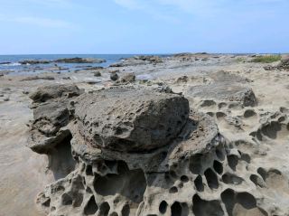 奇岩を見に行ってみよう#石見畳ヶ浦