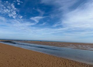 Walking Into the Wild at Holkham Beach 🌾🌊
