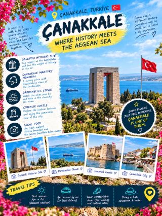 🇹🇷 Çanakkale, Türkiye: Where the Sea Holds Thousands of Stories