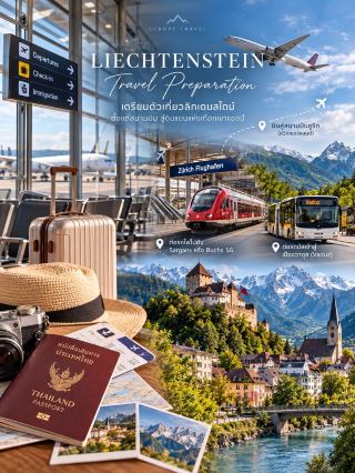 ✈️🇱🇮 เตรียมตัวเดินทางสู่ลิกเตนสไตน์ | ออกเดินทางสู่ดินแดนแสนงดงามแห่งเทือกเขาแอลป์

การเดินทางสู่ประเทศเล็ก ๆ อย่าง ลิกเตนสไตน์ (Liechtenstein) คือการออกไปค้นพบเสน่ห์ของยุโรปกลาง ดินแดนที่มีทั้งขุนเขาสูงใหญ่ หมู่บ้านแสนสงบ และปราสาทเก่าแก่ราวกับหลุดออกมาจากเทพนิยาย แม้ประเทศนี้จะไม่มีสนามบินนานาชาติเป็นของตัวเอง แต่การเดินทางก็สะดวกสบาย หากวางแผนล่วงหน้าอย่างเหมาะสม 🤍

🛂 1. เตรียมเอกสารให้พร้อมก่อนออกเดินทาง

ตรวจสอบหนังสือเดินทางให้เรียบร้อย พร้อมศึกษาข้อกำหนดวีซ่าเชงเกนสำหรับผู้ถือหนังสือเดินทางไทย เนื่องจากลิกเตนสไตน์อยู่ในเขตเชงเกน ควรเตรียมเอกสารที่พัก ตั๋วเดินทางขากลับ ประกันการเดินทาง และหลักฐานทางการเงินตามข้อกำหนดให้ครบถ้วน เพื่อให้ทุกขั้นตอนผ่านไปอย่างราบรื่น

✈️ 2. เลือกสนามบินปลายทางให้เหมาะสม

นักเดินทางสามารถเลือกบินไปยังสนามบินซูริก (Zurich Airport) ประเทศสวิตเซอร์แลนด์ ซึ่งเป็นหนึ่งในจุดหมายที่สะดวกสำหรับเดินทางต่อลิกเตนสไตน์ จากนั้นต่อรถไฟไปยังสถานี Sargans หรือ Buchs SG แล้วเดินทางต่อด้วยรถบัสเข้าสู่เมืองวาดุซ (Vaduz) โดยใช้เวลารวมแตกต่างกันตามเส้นทางและตารางเดินรถ

🚆 3. วางแผนการเดินทางภายในประเทศ

ลิกเตนสไตน์เป็นประเทศขนาดเล็กที่เหมาะกับการเดินทางด้วยรถบัสและการเดินชมเมือง เตรียมตรวจสอบตารางรถโดยสาร เส้นทางเชื่อมต่อ และเวลาของเที่ยวรถล่วงหน้า หากต้องการเที่ยวหมู่บ้านบนภูเขาอย่างมัลบุน (Malbun) ควรเผื่อเวลาเดินทางและตรวจสอบสภาพอากาศก่อนออกเดินทางด้วย

🏨 4. จองที่พักและจัดงบประมาณ

หากอยากสัมผัสบรรยากาศเมืองอย่างเต็มที่ อาจเลือกพักบริเวณวาดุซ หรือพิจารณาเมืองใกล้เคียงในสวิตเซอร์แลนด์และออสเตรียเพื่อเพิ่มทางเลือกด้านราคา ควรจองที่พักล่วงหน้า โดยเฉพาะช่วงฤดูร้อนและฤดูหนาวที่นักท่องเที่ยวนิยมเดินทางมาเยือน

🧥 5. เตรียมเสื้อผ้าให้เหมาะกับฤดูกาล

สภาพอากาศในแถบเทือกเขาแอลป์เปลี่ยนแปลงได้ ควรเตรียมเสื้อผ้าแบบสวมทับได้หลายชั้น รองเท้าที่เดินสบาย เสื้อกันหนาว และเสื้อกันฝนบาง ๆ หากเดินทางช่วงฤดูหนาว ควรเพิ่มเสื้อกันหนาวสำหรับอุณหภูมิต่ำและรองเท้าที่เหมาะกับพื้นลื่น

🏰 6. เริ่มต้นการเดินทางด้วยหัวใจที่พร้อมเปิดรับความงดงาม

เมื่อเดินทางถึงลิกเตนสไตน์ อย่าลืมแวะชมปราสาทวาดุซจากจุดชมวิว เดินเล่นในเมืองหลวง ลิ้มลองอาหารพื้นเมือง และออกไปสัมผัสธรรมชาติที่โอบล้อมประเทศเล็ก ๆ แห่งนี้ ทุกช่วงเวลาจะยิ่งน่าจดจำ หากเราไม่เร่งรีบจนเกินไป

✨ เคล็ดลับสำคัญ: ก่อนเดินทาง ควรตรวจสอบข้อกำหนดวีซ่า ตารางเที่ยวบิน รถไฟ รถบัส และค่าใช้จ่ายล่าสุดจากผู้ให้บริการโดยตรง เพราะการวางแผนที่ดีจะช่วยให้การเดินทางราบรื่น และทำให้เราใช้เวลากับความงดงามตรงหน้าได้อย่างเต็มที่

เพราะการเดินทางที่น่าประทับใจ ไม่ได้เริ่มต้นเมื่อเราไปถึงจุดหมายเท่านั้น แต่เริ่มตั้งแต่วินาทีที่จัดกระเป๋า ก้าวเข้าสู่สนามบิน และเฝ้ารอวันที่จะได้พบกับดินแดนในฝันด้วยหัวใจที่เปี่ยมไปด้วยความสุข 🤍🏔️

#Liechtenstein #เที่ยวต่างประเทศ #เตรียมตัวเที่ยว #เที่ยวรอบโลก