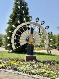 Spring Stroll Through Rudaki Park, Dushanbe