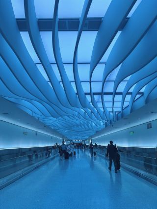 Best airport art in America? Salt Lake City airport