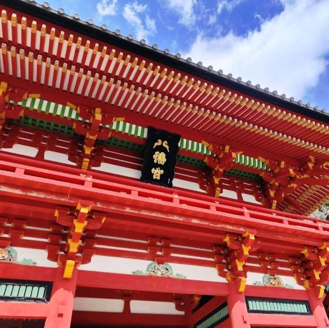 ⛩️鶴岡八幡宮⛩️建於11 世紀✨️傳統的江戶建築風格✨️