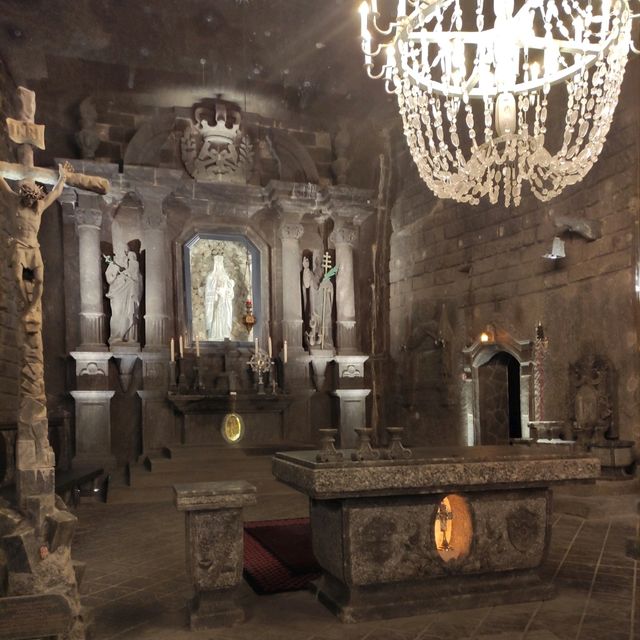 The Enchanting Salt Church in the Mine