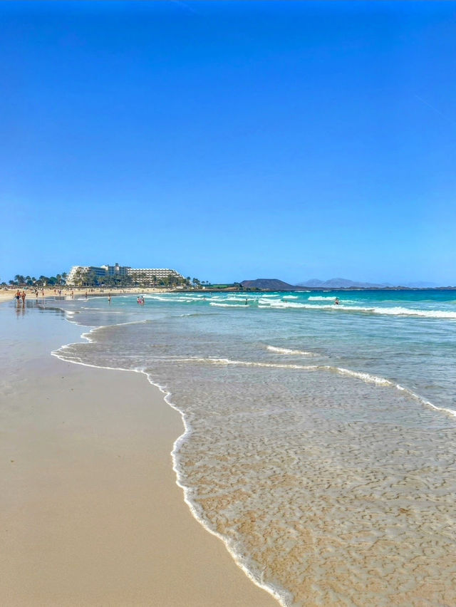 The beautiful beaches of Corralejo Fuerteventura 🇪🇸