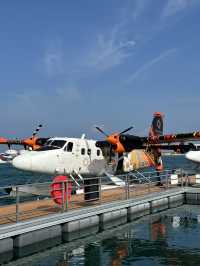 ✈️ The Ultimate Arrival: A Seaplane Ride Over the Maldives