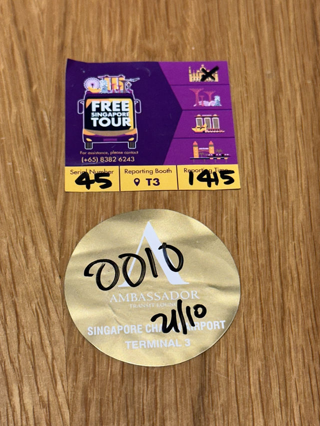 Free Singapore Stopover Program✨
