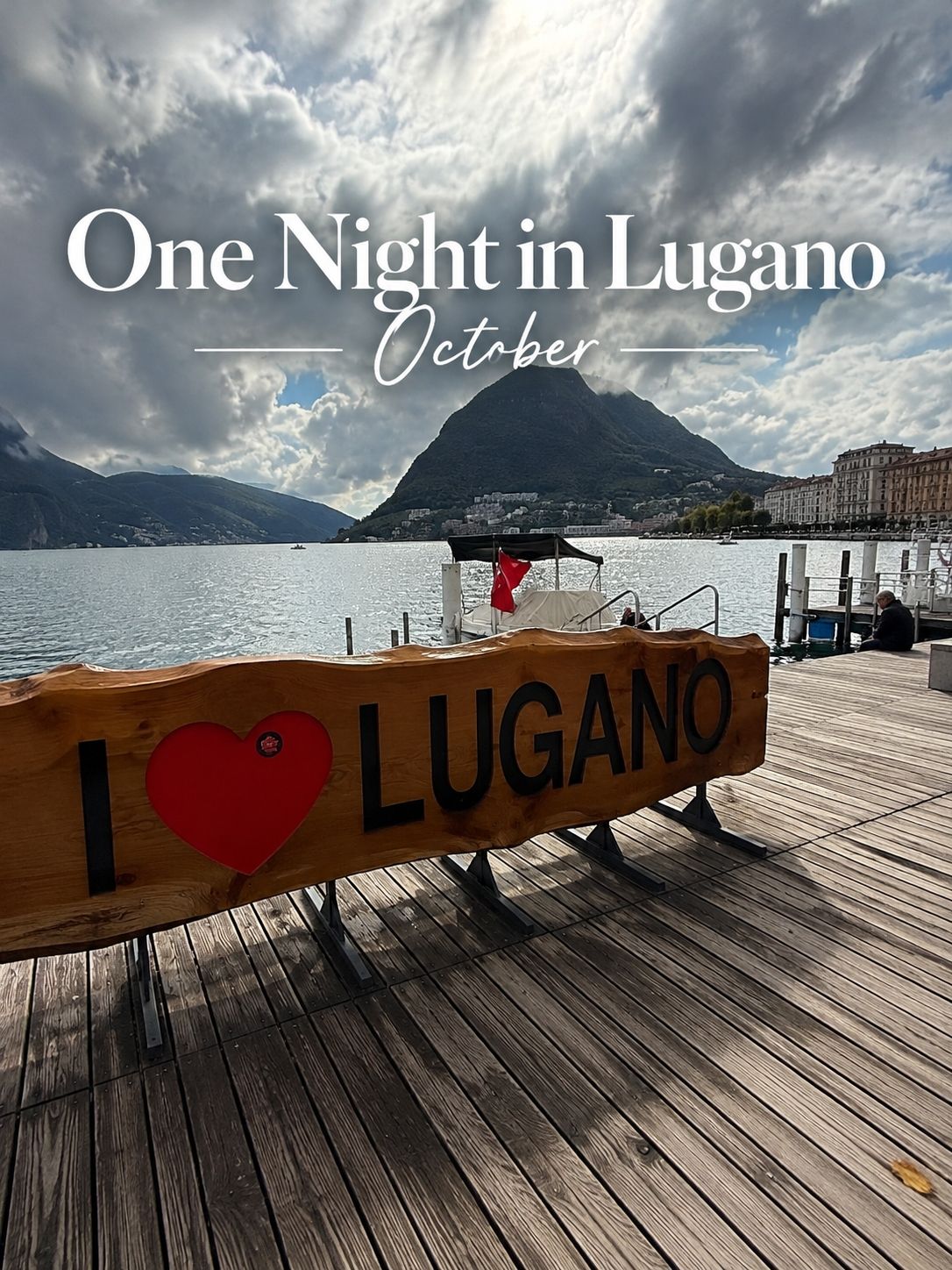 One Night in Lugano 🇨🇭 | A Slow Day by the Lake