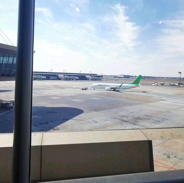 Flying from Johannesburg