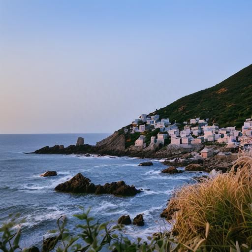 美麗的海濱小鎮