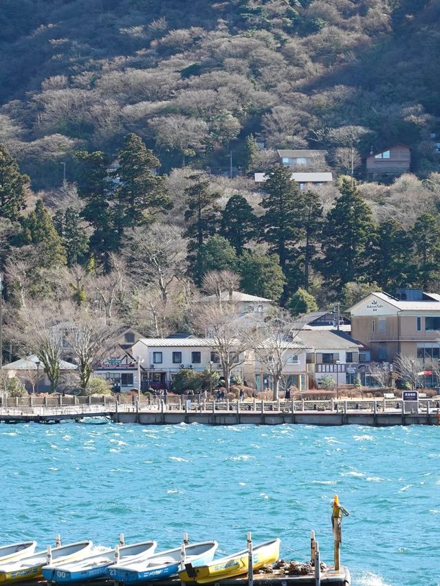 箱根一日🗻悠閒景點泡湯一網打盡！