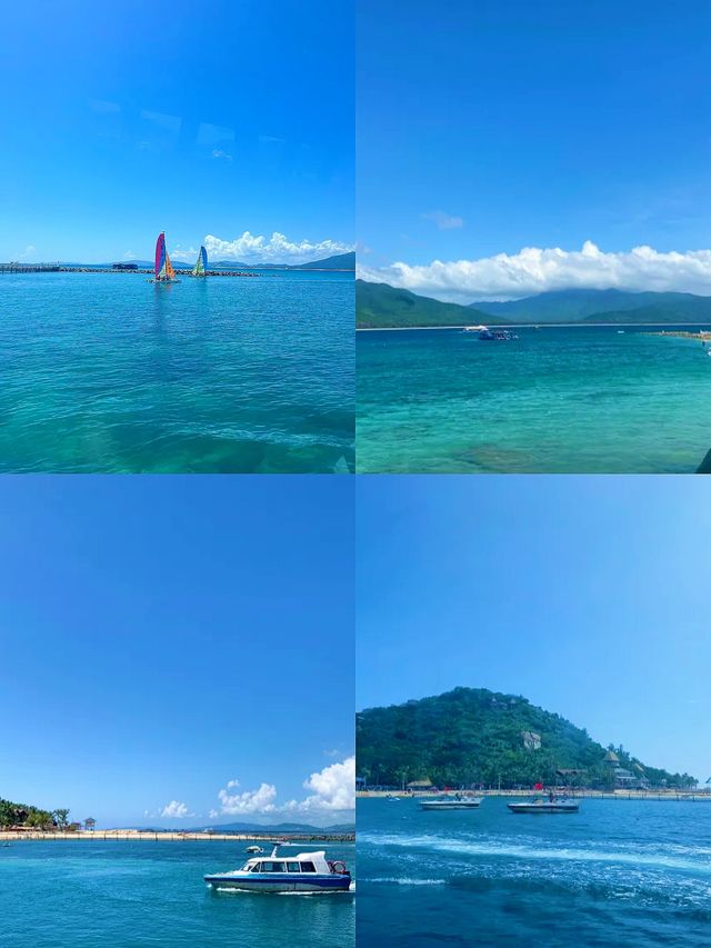 是海南最適宜潛水、觀賞海底世界的海島潛水勝地之一