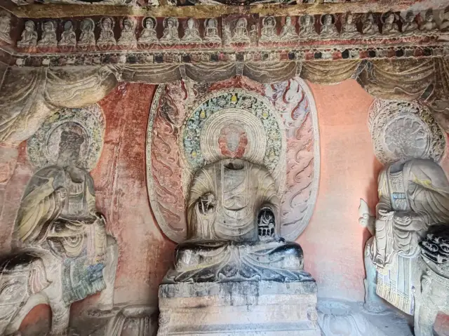 The renowned Xiangtangshan Grottoes overseas