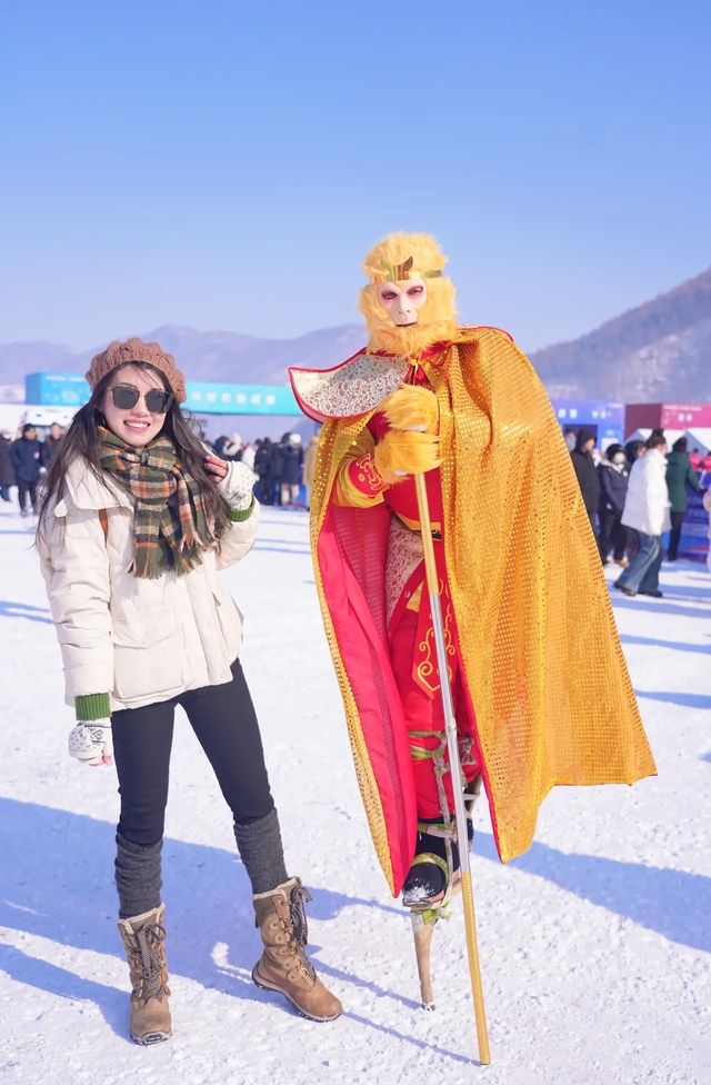 吉林白山靖宇，雪谷市集太好玩了