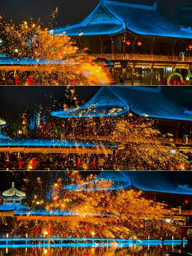New Year's Garden Tour‖The guide to finding the New Year's flavor is here! Go to Wolonggang Lantern Show to see the iron flower show