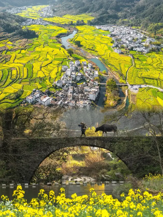 How beautiful is the spring in the village rated as the most beautiful by 'National Geographic'