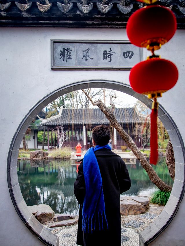 梅花已綻放，姑蘇如詩畫！