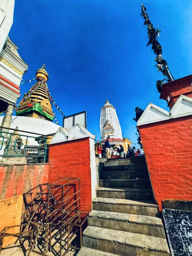 Nepal | The ancient Buddhist shrine—Swayambhunath Temple