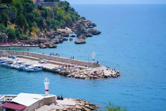 Antalya, a Roman seaport facing the sea