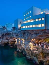 🌟 Polignano's Hidden Gem: Grotta Palazzese 🏨✨