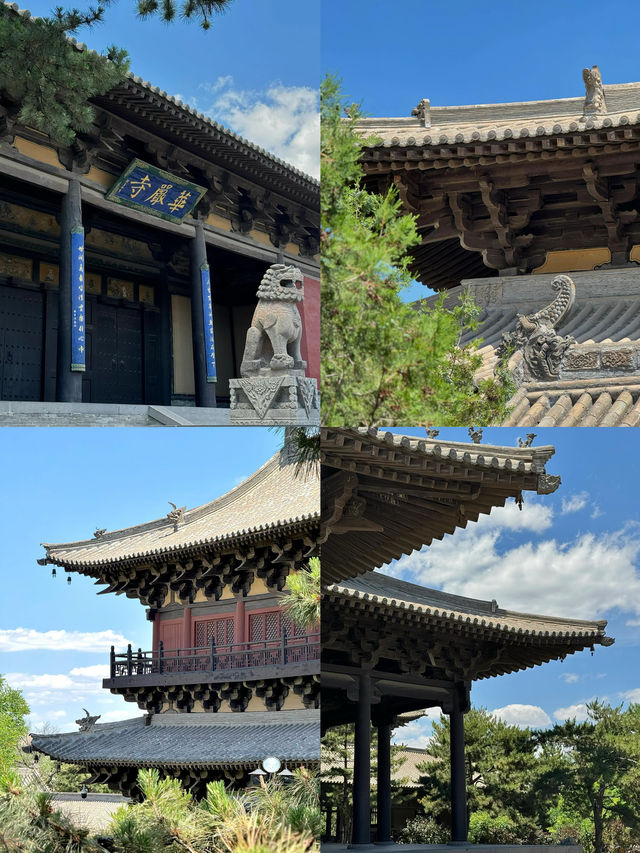 華嚴寺，華嚴寺美到極致，被驚呆了