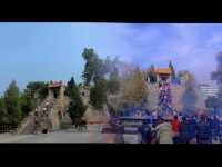 《老子故里明道宮，太極輝映感悟道家智慧之源》。