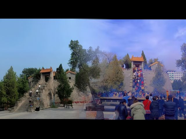 《老子故里明道宮，太極輝映感悟道家智慧之源》。