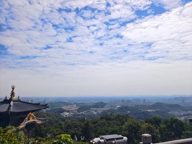 江門新會圭峰山天然氧吧。