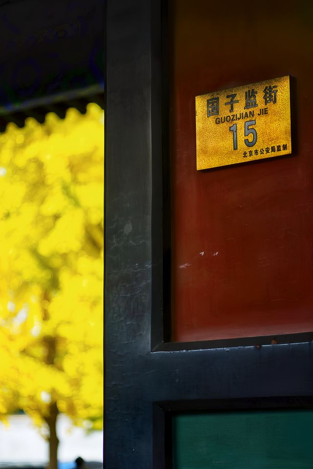 北京|秋日進度報告：國子監 citywalk。