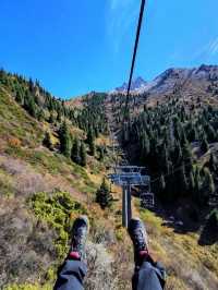 Almaty's Must-Visit Shymbulak Mountain Cable Car with Direct Bus Access