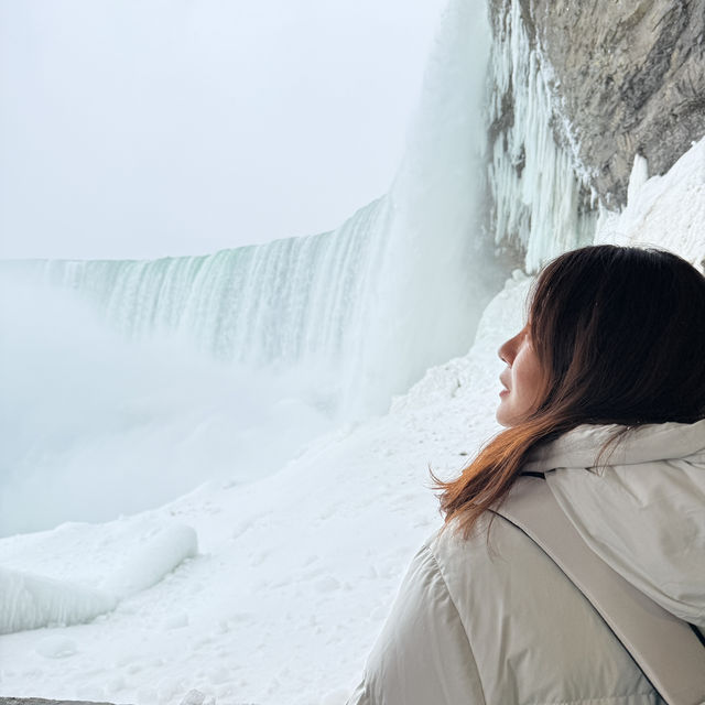 겨울에도 매력이 넘치는 나이아가라폭포❄️🇨🇦