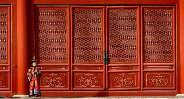 北京古代建築博物館的藻井