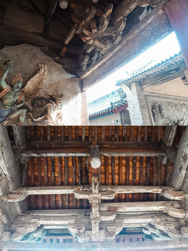 長治一座金構就把我拉進神話世界