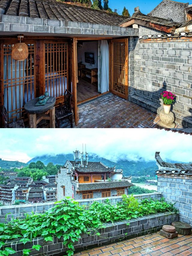 具代表性的土家族吊腳樓