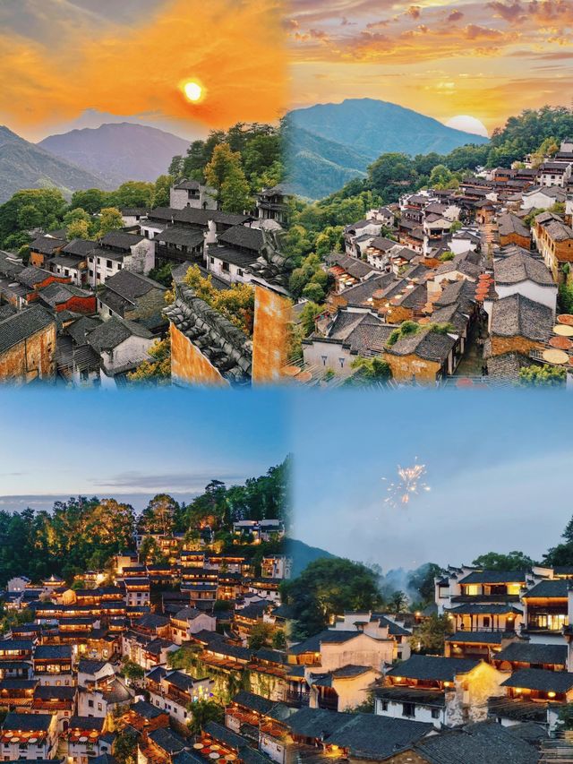 探索曬秋人家的詩意畫卷：婺源篁嶺