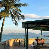 香港深度游攻略｜坐喺呢度睇日落都太美喇🌴蝴蝶灣公園泳灘